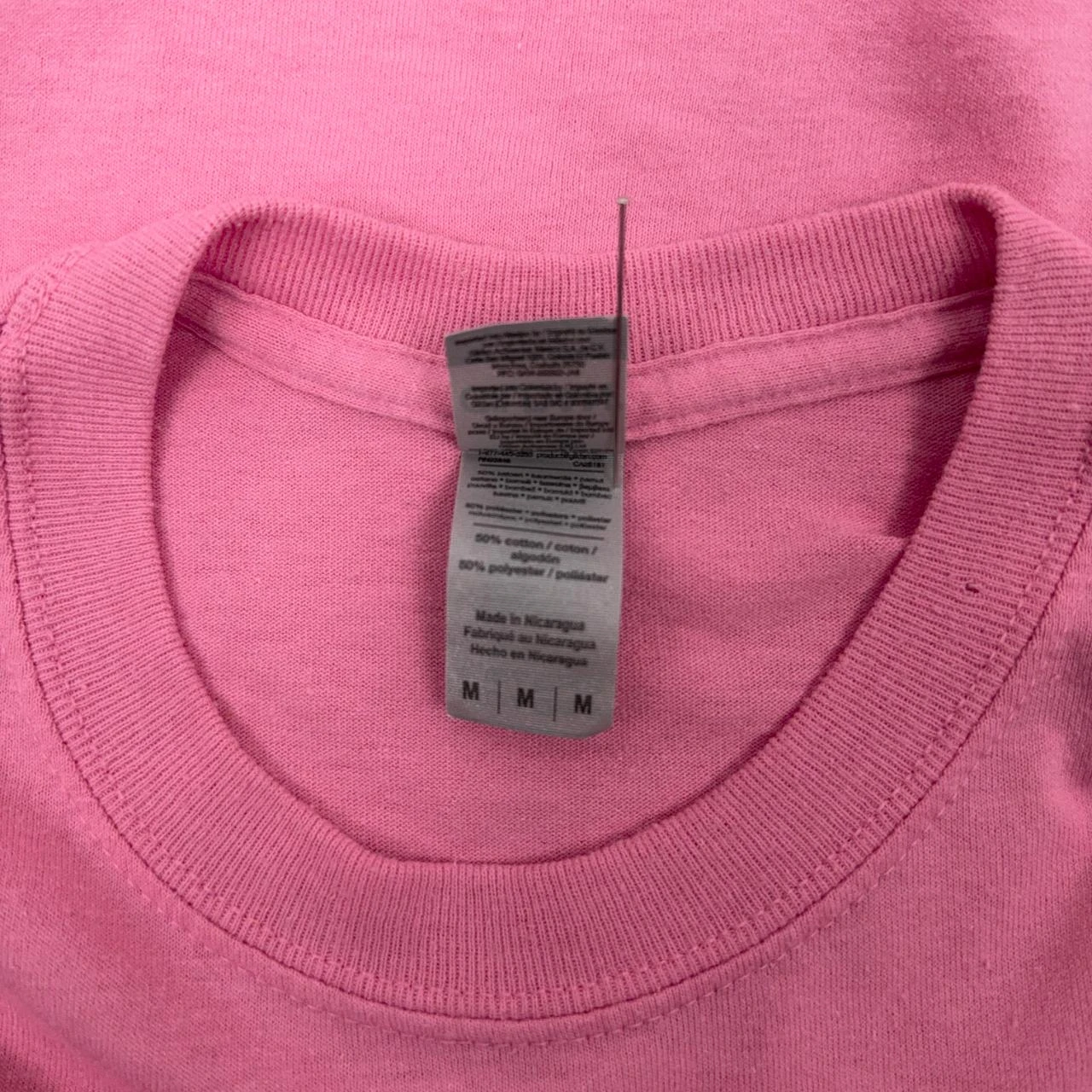 Gildan Pine Bush Volleyball Pink Graphic Tee M – photo 5